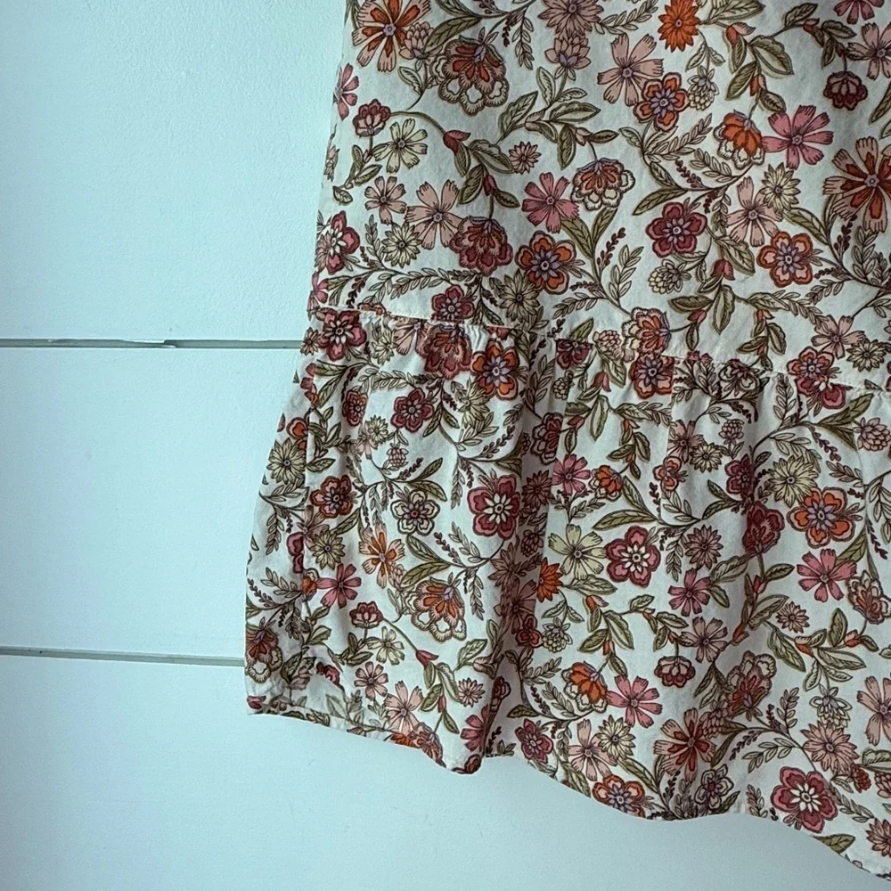 Old Navy Sleeveless Floral-Print Fit & Flare Midi Dress Sz XL (14/16)